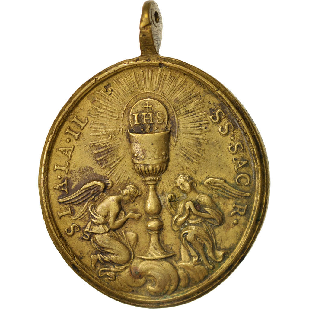 Vatican, Medal, The Blessed Sacrament, Religions & beliefs, XVIIIth Century
