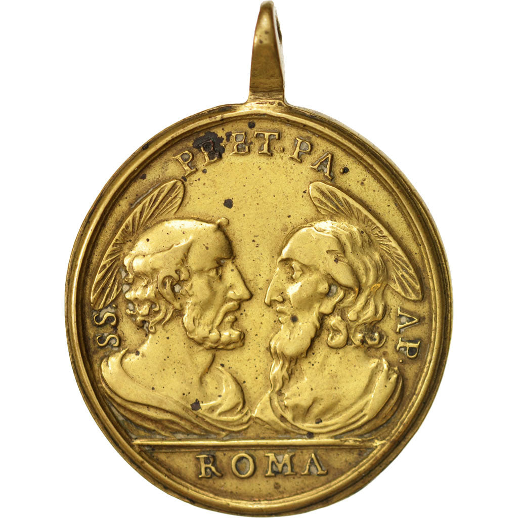 Vatikan, Medal, St Peter and Paulus, Religions & beliefs, XVIIIth Century, SS+