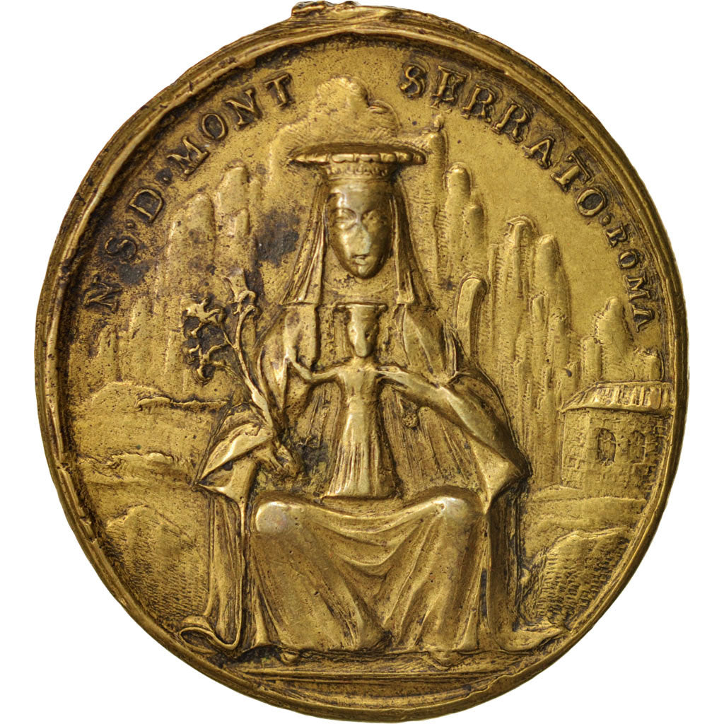 Vatican, Medal, St Benedict, Religions & beliefs, XVIIIth Century, AU(50-53)