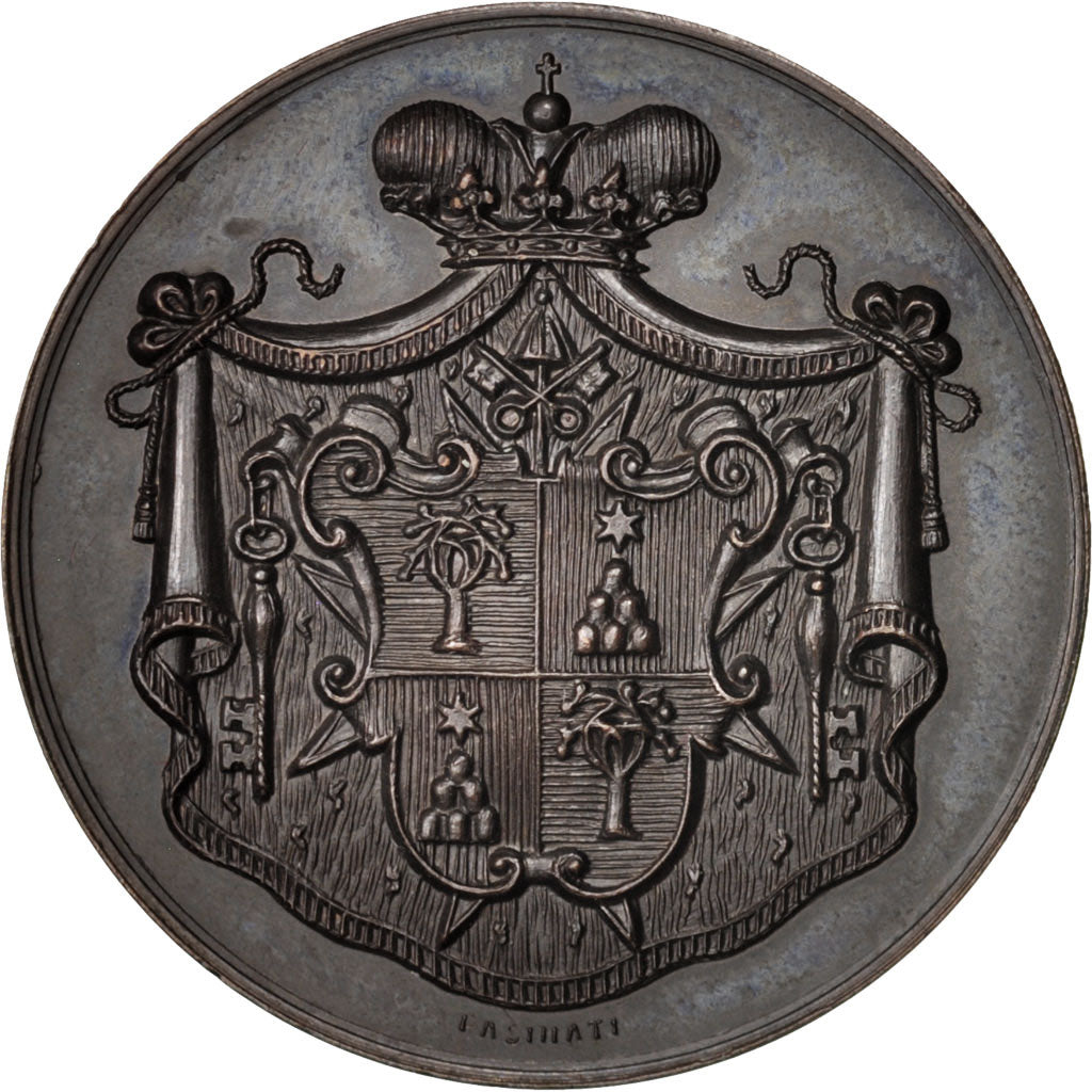 Vatican, Medal, Prince Sigismond Chigi, Religions & beliefs, 1958, AU(55-58)