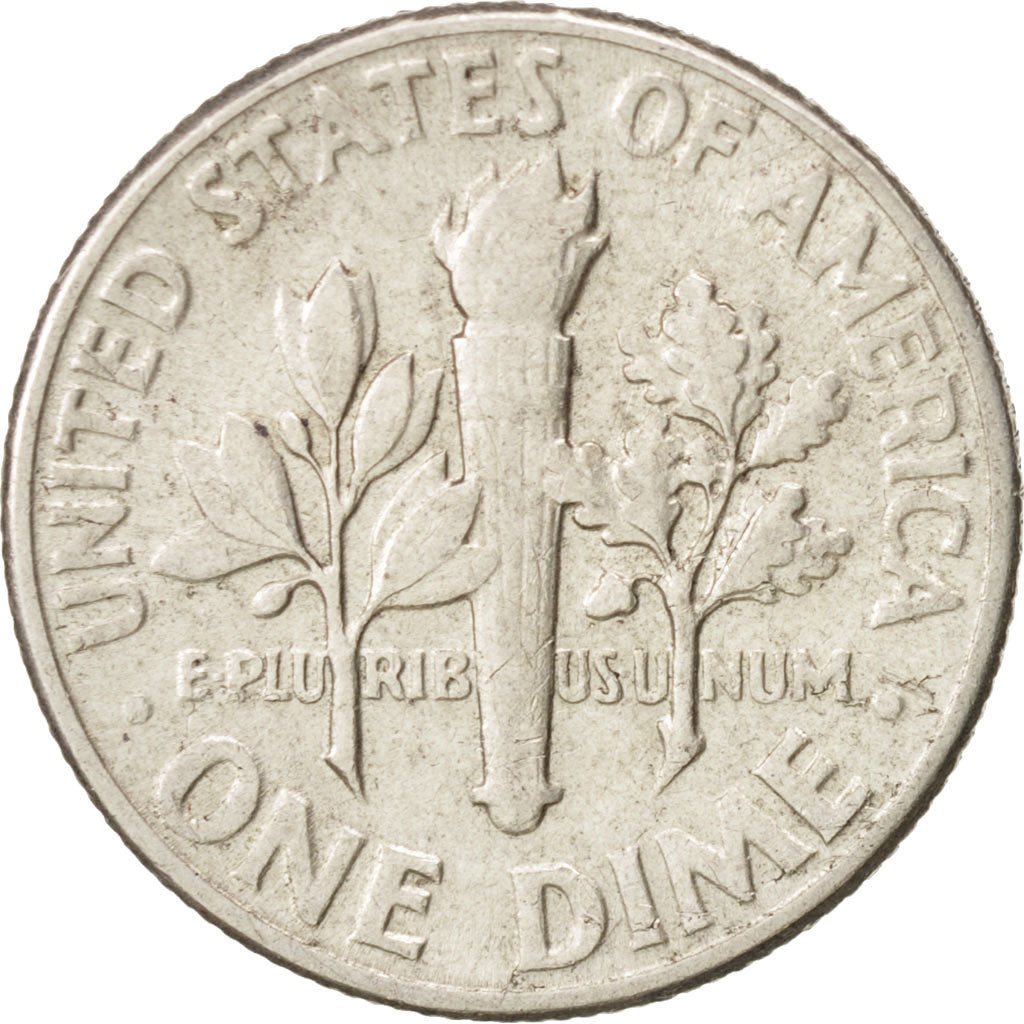 Moneta, Stati Uniti, Roosevelt Dime, Dime, 1957, U.S. Mint, Philadelphia, BB+