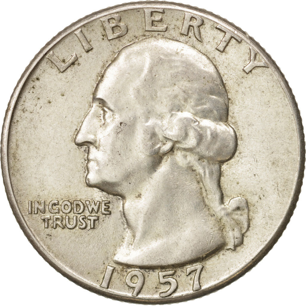 Vereinigte Staaten, Washington Quarter, Quarter, 1957, U.S. Mint, Philadelphia
