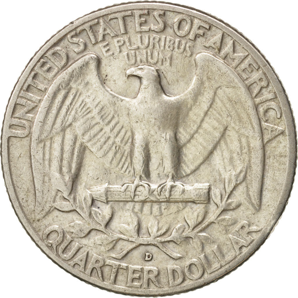 United States, Washington Quarter, Quarter, 1961, U.S. Mint, Denver, EF(40-45)
