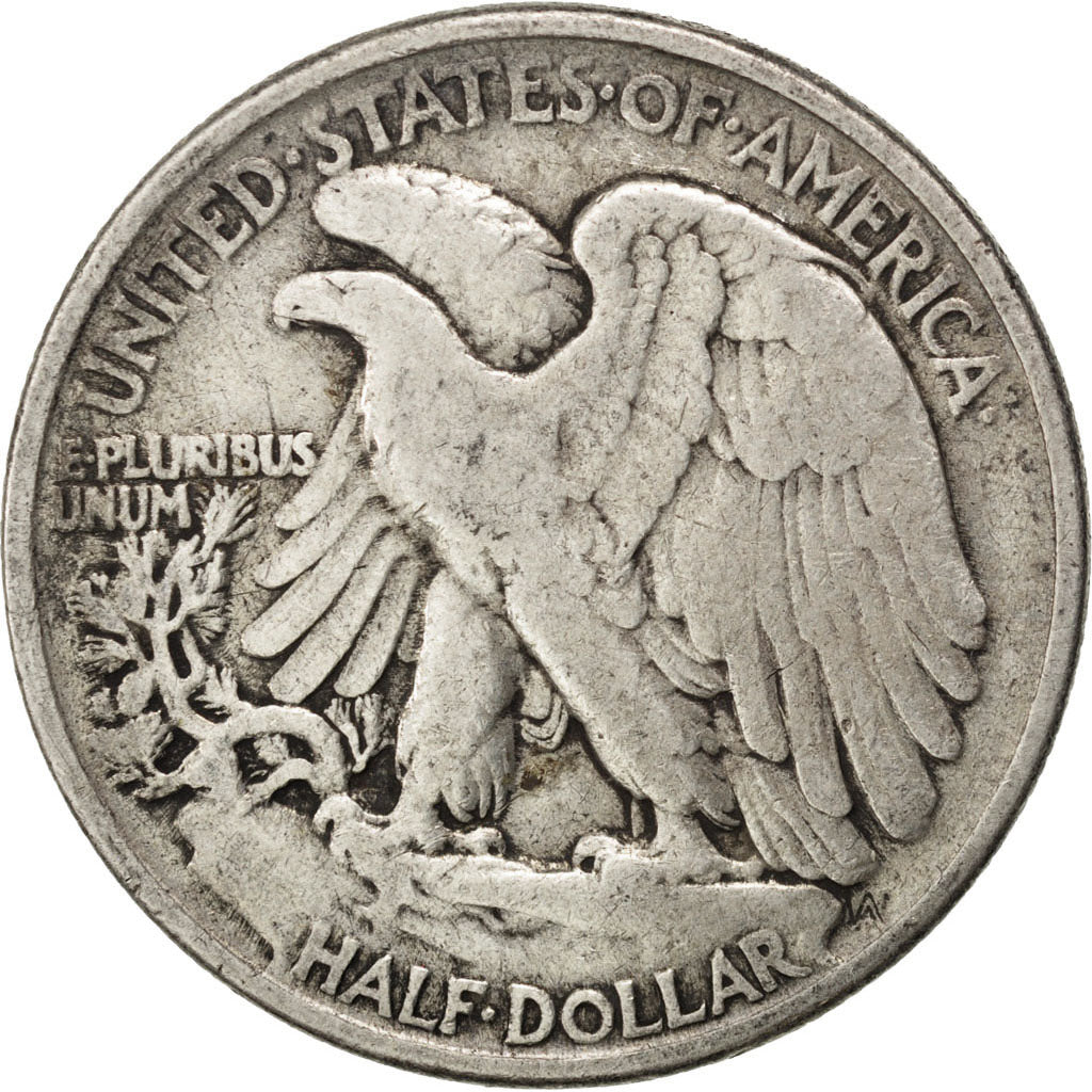 Stati Uniti, Walking Liberty Half Dollar, Half Dollar, 1943, U.S. Mint, Denve...