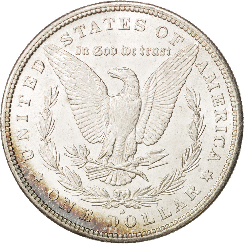 United States, Morgan Dollar, Dollar, 1880, U.S. Mint, San Francisco
