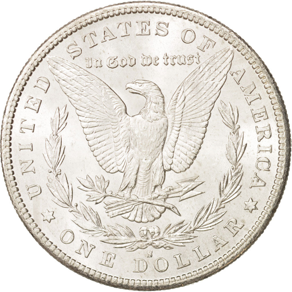 United States, Morgan Dollar, Dollar, 1880, U.S. Mint, San Francisco