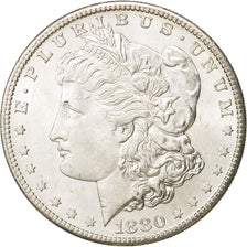 United States, Morgan Dollar, Dollar, 1880, U.S. Mint, San Francisco