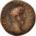 Marcus Aurelius, As, 161, Roma, VF(30-35), Bronze, RIC:830