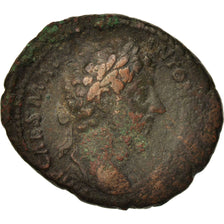 Marcus Aurelius, As, 161, Roma, VF(30-35), Bronze, RIC:801