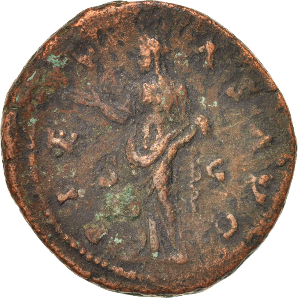 Antoninus Pius, As, 138-161, Roma, VF(30-35), Bronze, RIC:823