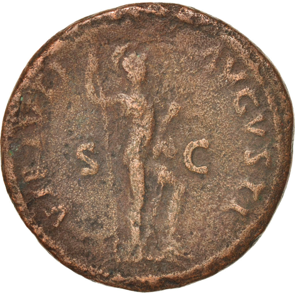 Coin, Domitian, As, 87, Roma, VF(30-35), Copper, RIC:550