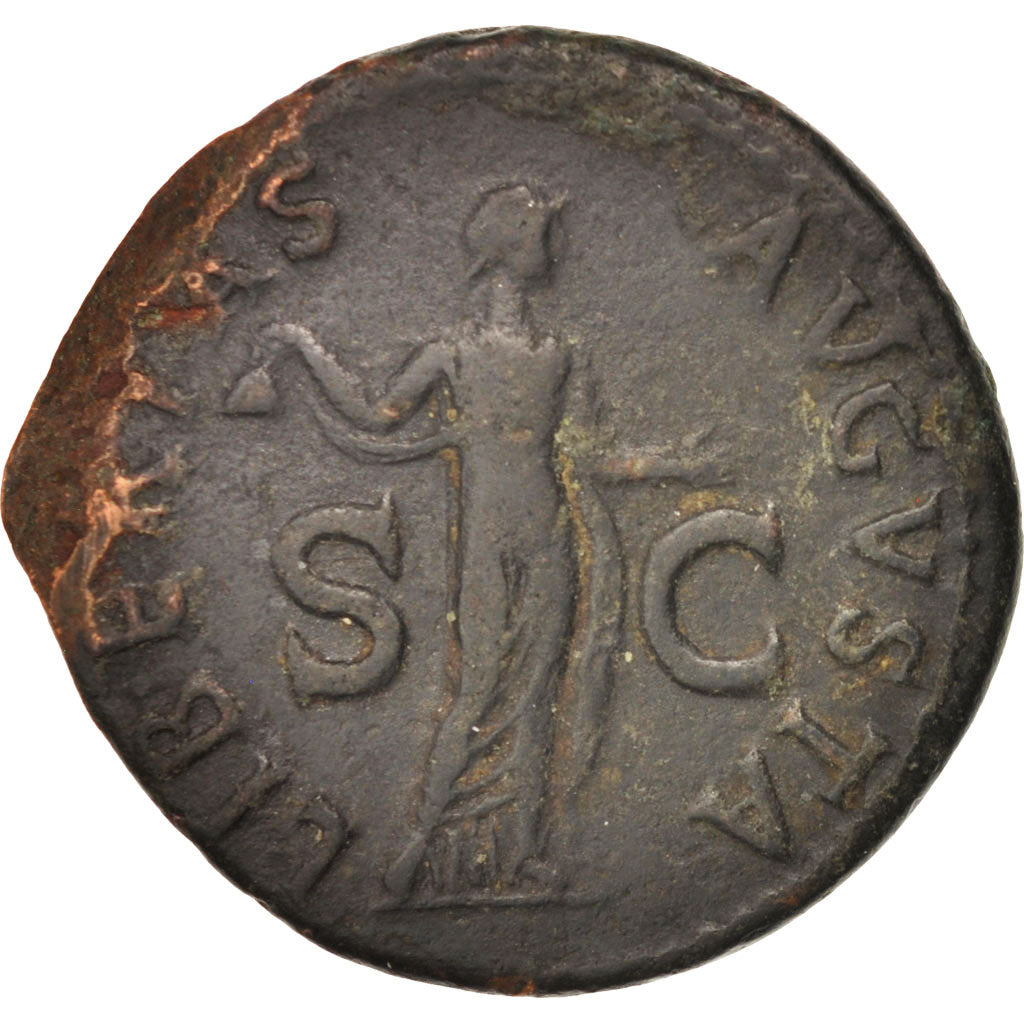 Claudius, As, 42-43, Roma, VF(30-35), Copper, RIC:113