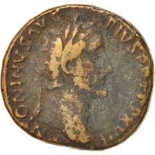 Antoninus Pius, Sestertius, 153, Roma, TB, Cuivre, RIC:916a