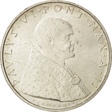VATICAN CITY, Paul VI, 500 Lire, 1964, Roma, MS(64), Silver, KM:83.2