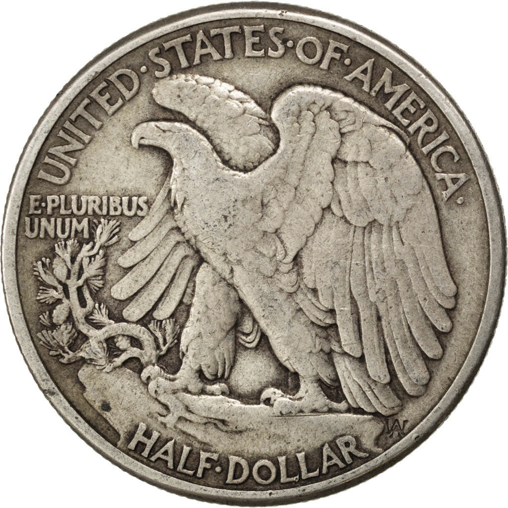 UNITED STATES, Walking Liberty Half Dollar, Half Dollar, 1941, U.S. Mint, KM...