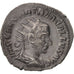 Coin, Trebonianus Gallus, Antoninianus, 252, Roma, AU(50-53), Billon, RIC:38