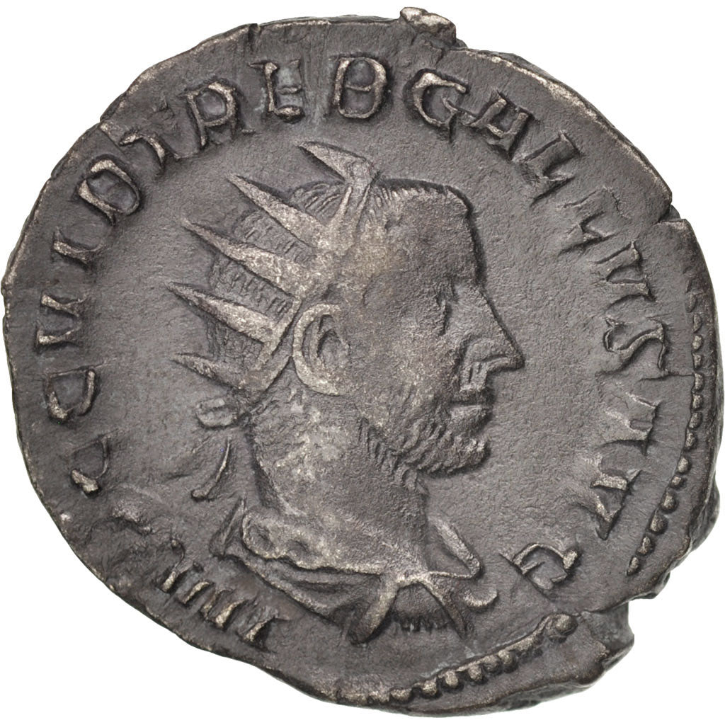 Coin, Trebonianus Gallus, Antoninianus, Roma, EF(40-45), Billon, RIC:37