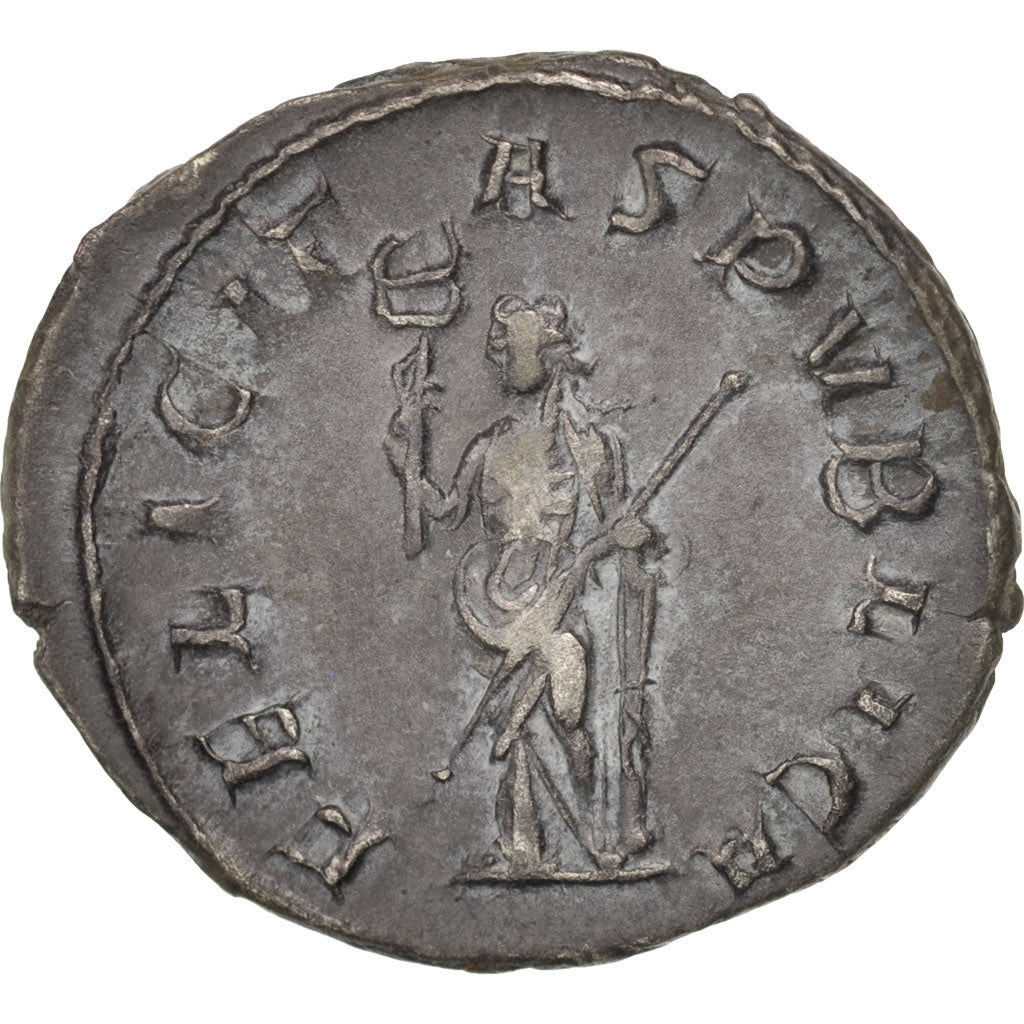 Munten, Trebonianus Gallus, Antoninianus, Roma, ZF+, Billon, RIC:33