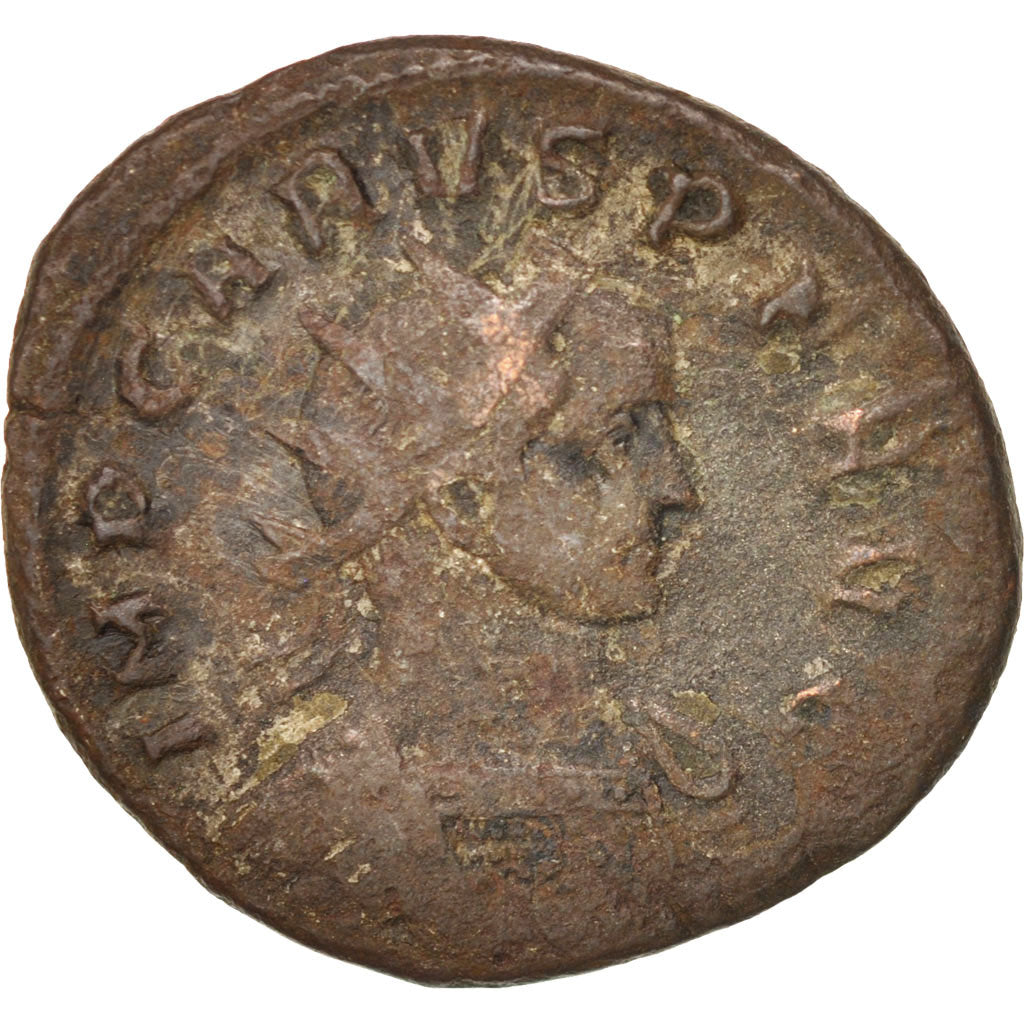 Munten, Trebonianus Gallus, Antoninianus, AD 282, Ticinum, FR, Billon, RIC:75