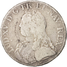 Coin, France, Louis XV, Écu aux branches d'olivier, Ecu, 1728, Paris