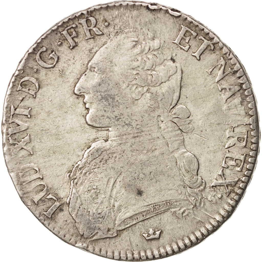 Moneda, Francia, Louis XVI, Écu aux branches d'olivier, Ecu, 1785, Toulouse
