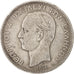Greece, George I, 5 Drachmai, 1876, Paris, VF(30-35), Silver, KM:46