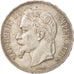 France, Napoleon III, Napoléon III, 5 Francs, 1868, Paris, AU(50-53), Silver