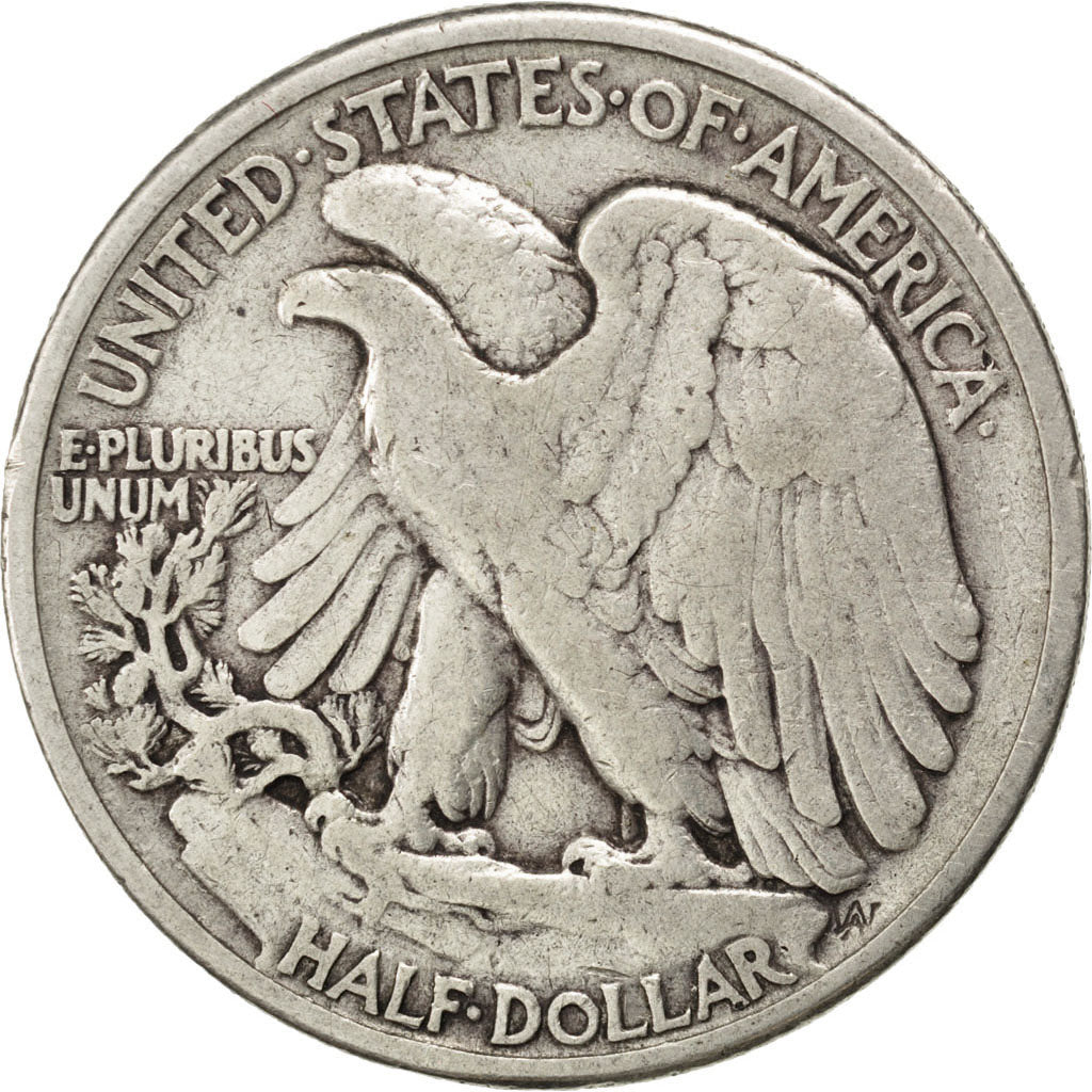 UNITED STATES, Walking Liberty Half Dollar, Half Dollar, 1942, U.S. Mint, KM...