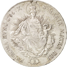 Munten, Hongarije, Joseph II, Thaler, 1786, Kremnitz, ZF, Zilver, KM:400.2