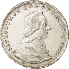Coin, AUSTRIAN STATES, SALZBURG, Hieronymus, Thaler, 1785, Vienne, AU(50-53)
