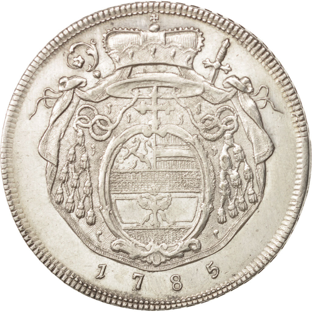 Coin, AUSTRIAN STATES, SALZBURG, Hieronymus, Thaler, 1785, Vienne, AU(50-53)