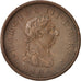 Moneda, Gran Bretaña, George III, Penny, 1806, MBC, Cobre, KM:663