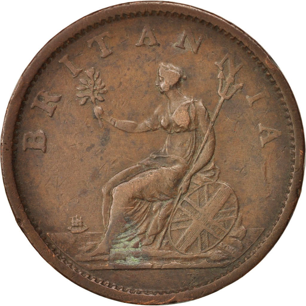 Coin, Great Britain, George III, Penny, 1806, EF(40-45), Copper, KM:663