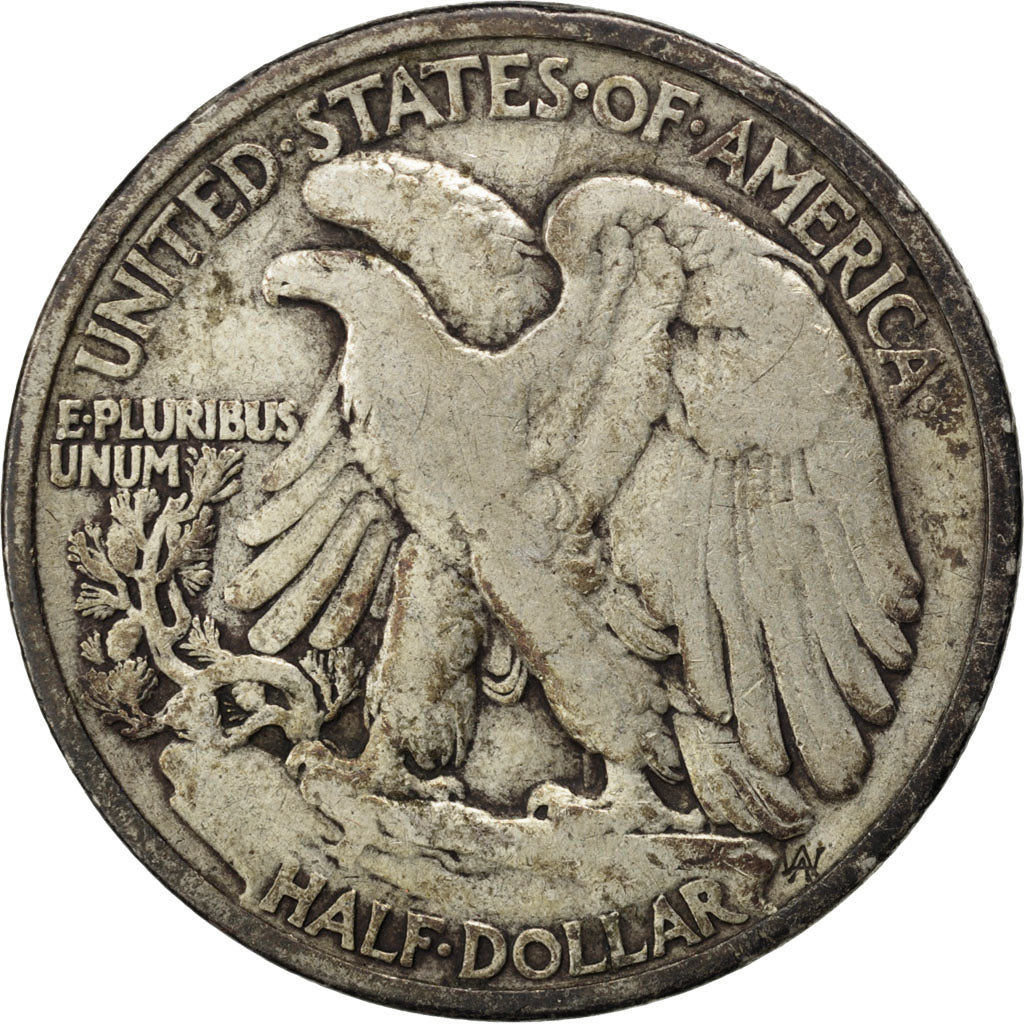 UNITED STATES, Walking Liberty Half Dollar, Half Dollar, 1934, U.S. Mint, KM...