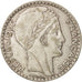 France, Turin, 20 Francs, 1933, Paris, EF(40-45), Silver, KM:879