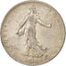 France, Semeuse, 2 Francs, 1918, Paris, VF(30-35), Silver, KM:845.1, Gadoury:532