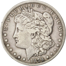 UNITED STATES, Morgan Dollar, Dollar, 1879, U.S. Mint, KM #110, VF(30-35),...