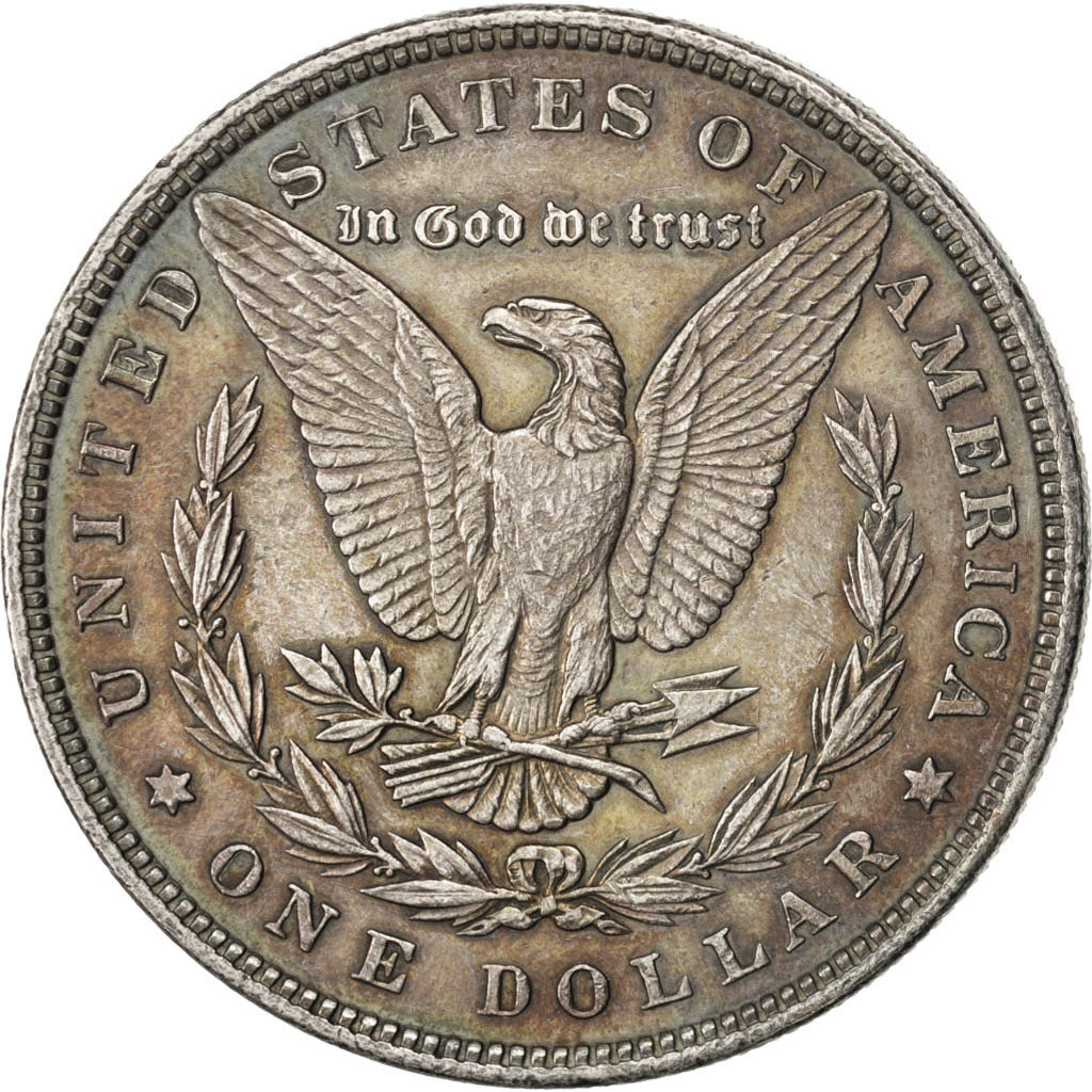 United States, 1 Dollar, 1885, Philadelphia, KM #110, AU(50-53), Silver, 26.70