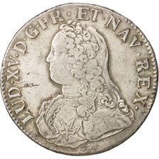 Coin, France, Louis XV, Écu aux branches d'olivier, Ecu, 1726, La Rochelle