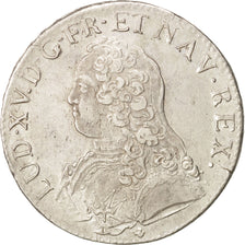 Coin, France, Louis XV, Écu aux branches d'olivier, Ecu, 1728, Bordeaux