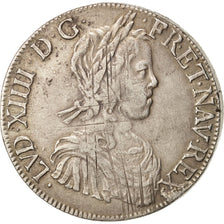 Moneta, Francia, Louis XIV, Écu à la mèche longue, Ecu, 1653, Bayonne, MB+