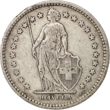 Switzerland, 2 Francs, 1904, VF(20-25), Silver, KM:21