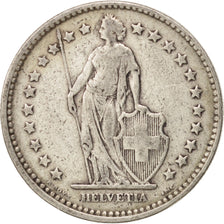 Coin, Switzerland, 2 Francs, 1920, Bern, VF(20-25), Silver, KM:21