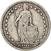 Switzerland, Franc, 1901, Bern, VF(20-25), Silver, KM:24