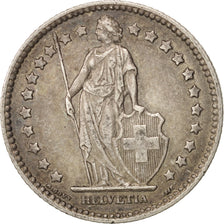 Coin, Switzerland, Franc, 1916, Bern, EF(40-45), Silver, KM:24