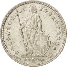 Switzerland, Franc, 1953, Bern, AU(55-58), Silver, KM:24