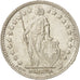 Switzerland, Franc, 1953, Bern, AU(55-58), Silver, KM:24