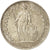Coin, Switzerland, 1/2 Franc, 1948, Bern, MS(60-62), Silver, KM:23