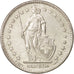 Switzerland, 2 Francs, 1965, Bern, AU(55-58), Silver, KM:21