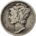 Coin, United States, Mercury Dime, Dime, 1940, U.S. Mint, Philadelphia